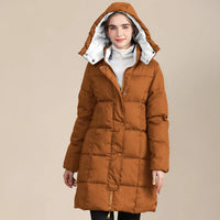 Trendiger gesteppter Damen-Wintermantel - Elodie