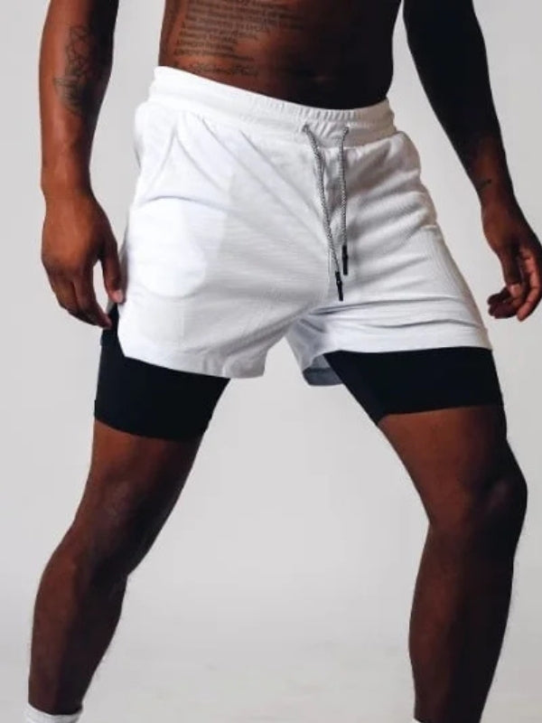 2-in-1 Zomer Sportshorts voor heren – Felix