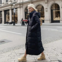 Langer Damen-Wintermantel - Isabella