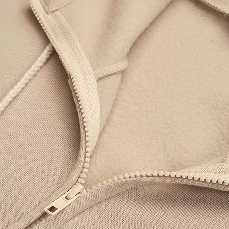 Bequemer Damenpullover mit Kapuze - ComfyHood