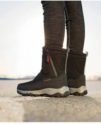 Halbhohe Snowboots | Warme Winterstiefel