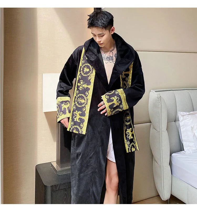 SnuggleMaster 5000 | Super comfy velvet bathrobe