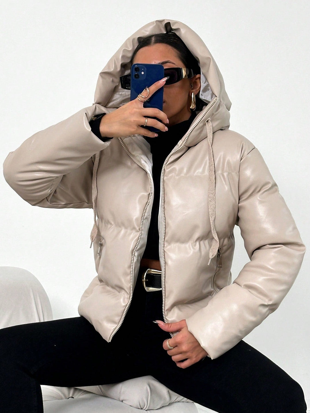 Damen Steppjacke mit Kapuze - Isabelle