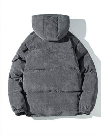 Herren-Steppjacke aus Cord - Verno