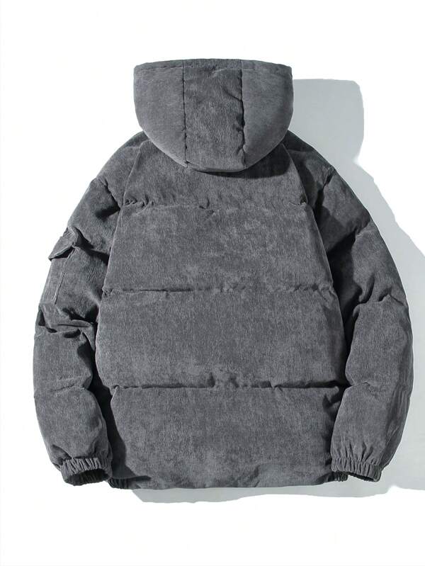 Herren-Steppjacke aus Cord - Verno