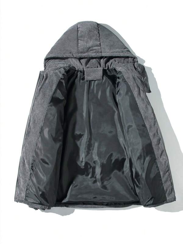 Herren-Steppjacke aus Cord - Verno