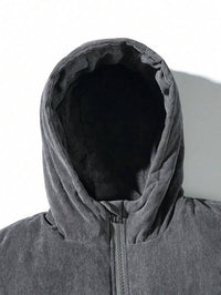 Herren-Steppjacke aus Cord - Verno