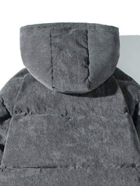 Herren-Steppjacke aus Cord - Verno