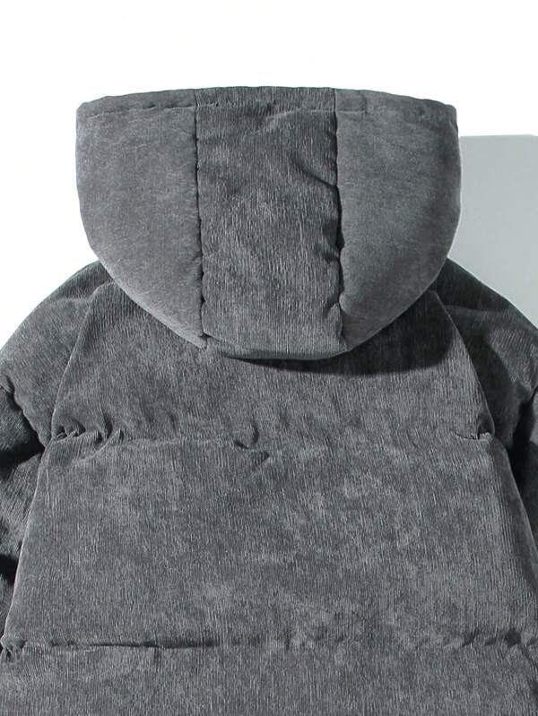 Herren-Steppjacke aus Cord - Verno