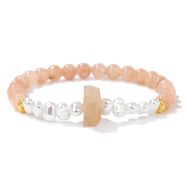 Natürliches Kristallperlen Armband - Eline