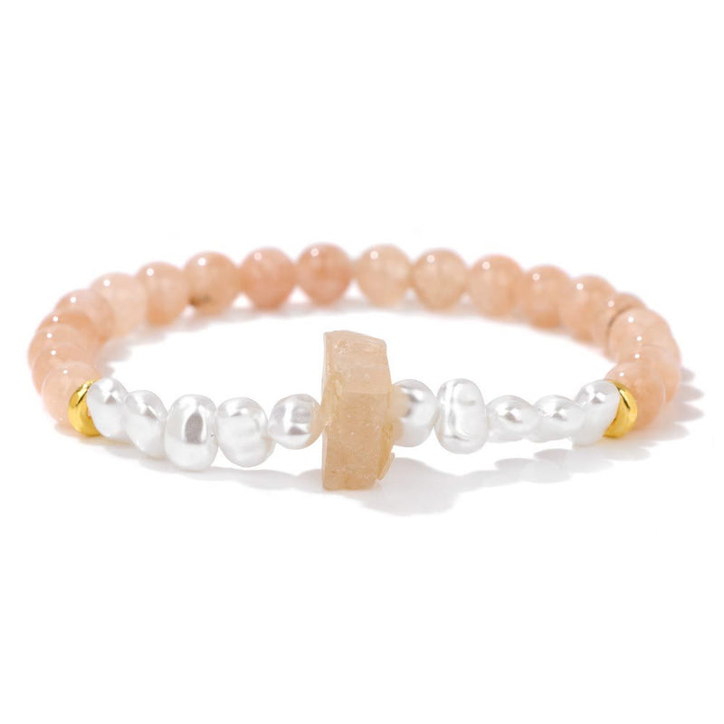 Natürliches Kristallperlen Armband - Eline