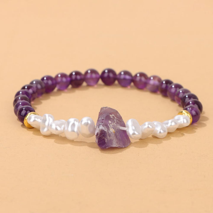 Natürliches Kristallperlen Armband - Eline