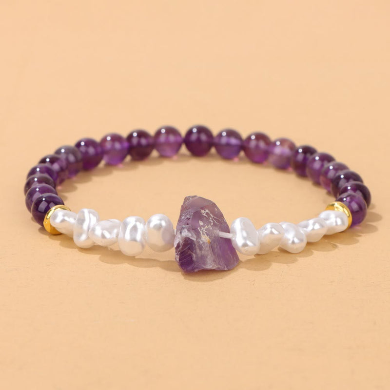 Natürliches Kristallperlen Armband - Eline