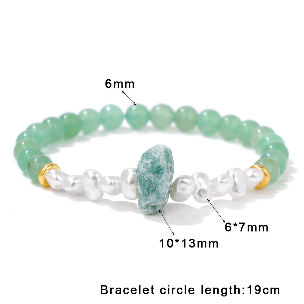 Natürliches Kristallperlen Armband - Eline