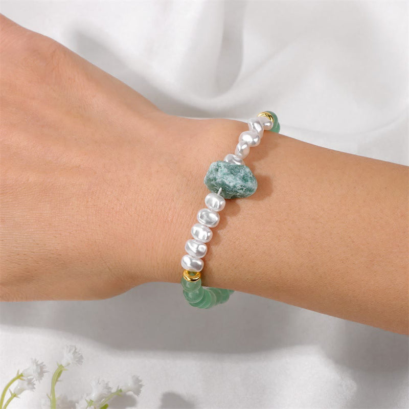 Natürliches Kristallperlen Armband - Eline