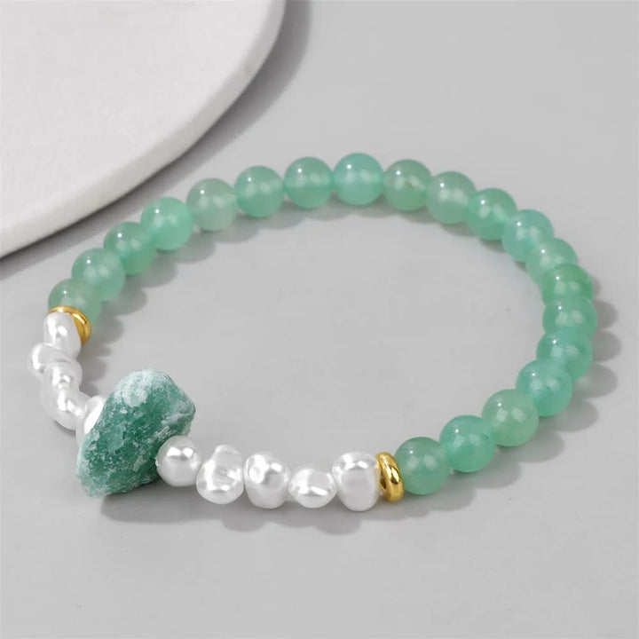 Natürliches Kristallperlen Armband - Eline