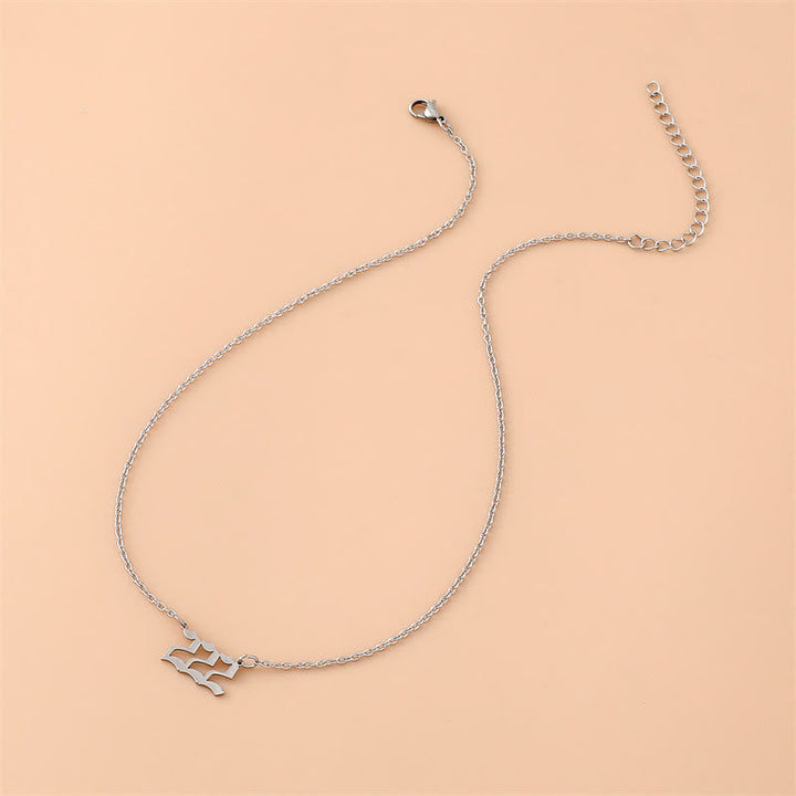 Angel Numbers Stainless Steel Necklace - Celestia