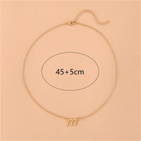 Angel Numbers Stainless Steel Necklace - Celestia