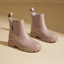 Damen Regenstiefel halbhoch wasserdicht mit rutschfester Sohle – Selora