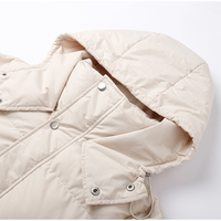 Stilvolle lange Damen-Daunenjacke - Elise