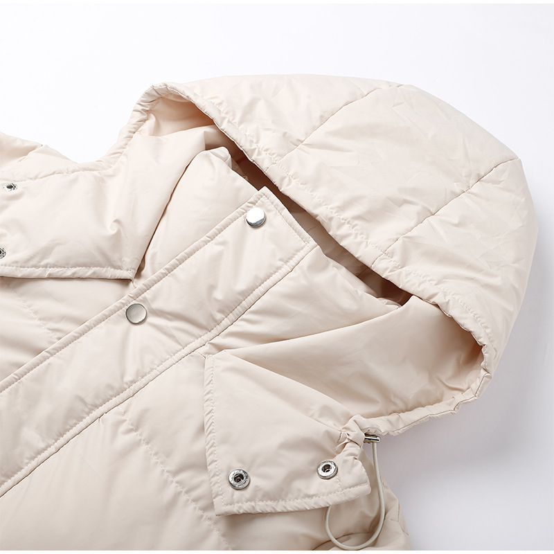 Stilvolle lange Damen-Daunenjacke - Elise