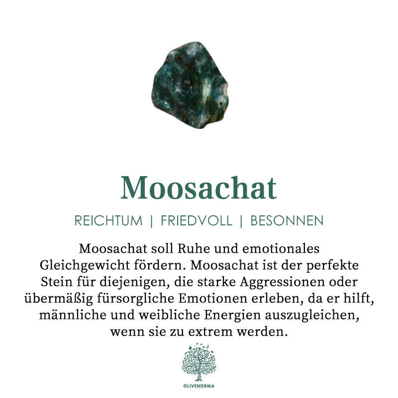 Moosachat Heilige Medaillon Kreuz Anhänger Rosenkranz Halskette - Celeste