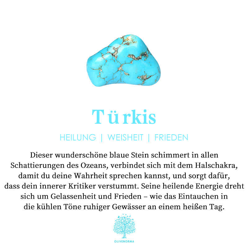 Halskette mit Kreuz aus Natürlichen Edelsteinen - Seraphina