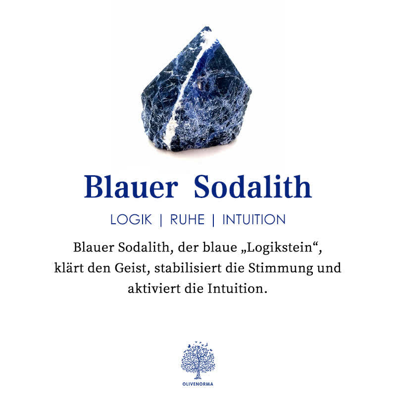 Halskette mit Kreuz aus Natürlichen Edelsteinen - Seraphina