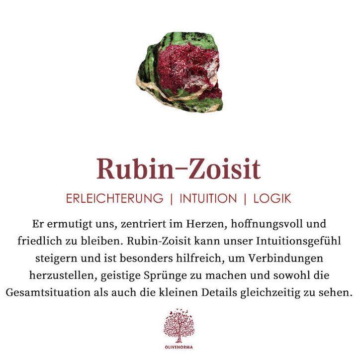 Halskette mit Kreuz aus Natürlichen Edelsteinen - Seraphina