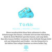 Natürliche Kristall-Hexagon-Edelsteinkette - Aurora
