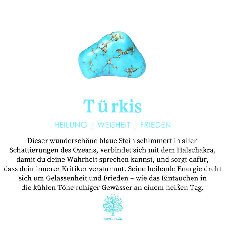 Natürliche Kristall-Hexagon-Edelsteinkette - Aurora