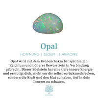 Natürliche Kristall-Hexagon-Edelsteinkette - Aurora