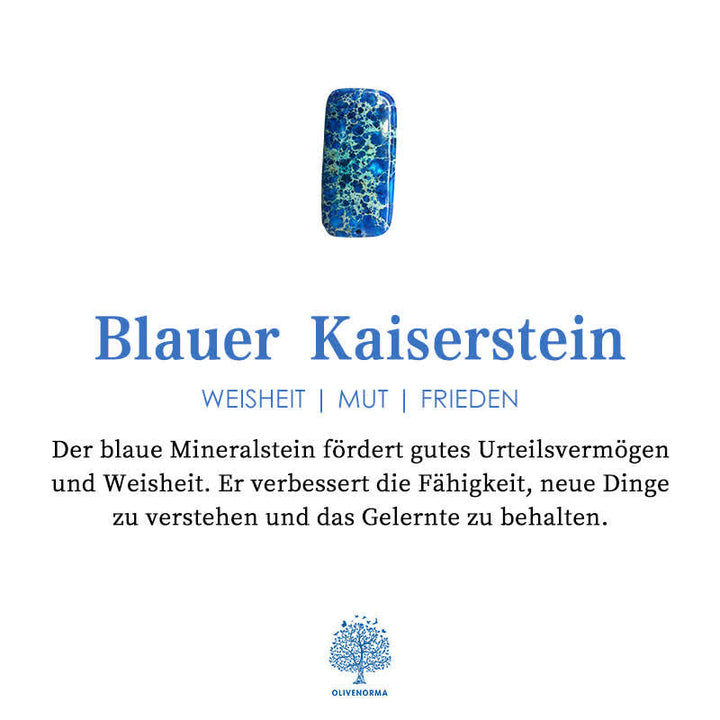 Druppelvormige Keizersteen Oorbellen - Amara