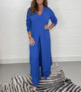 Zweiteiliges Damen-Set mit weiter Hose – Trendig & luftig – Cosima