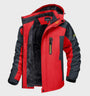 Warme und wasserdichte Herren-Fleecejacke mit Kapuze - Logan
