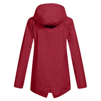 Trendy Dames Regenjas met Capuchon - Liora
