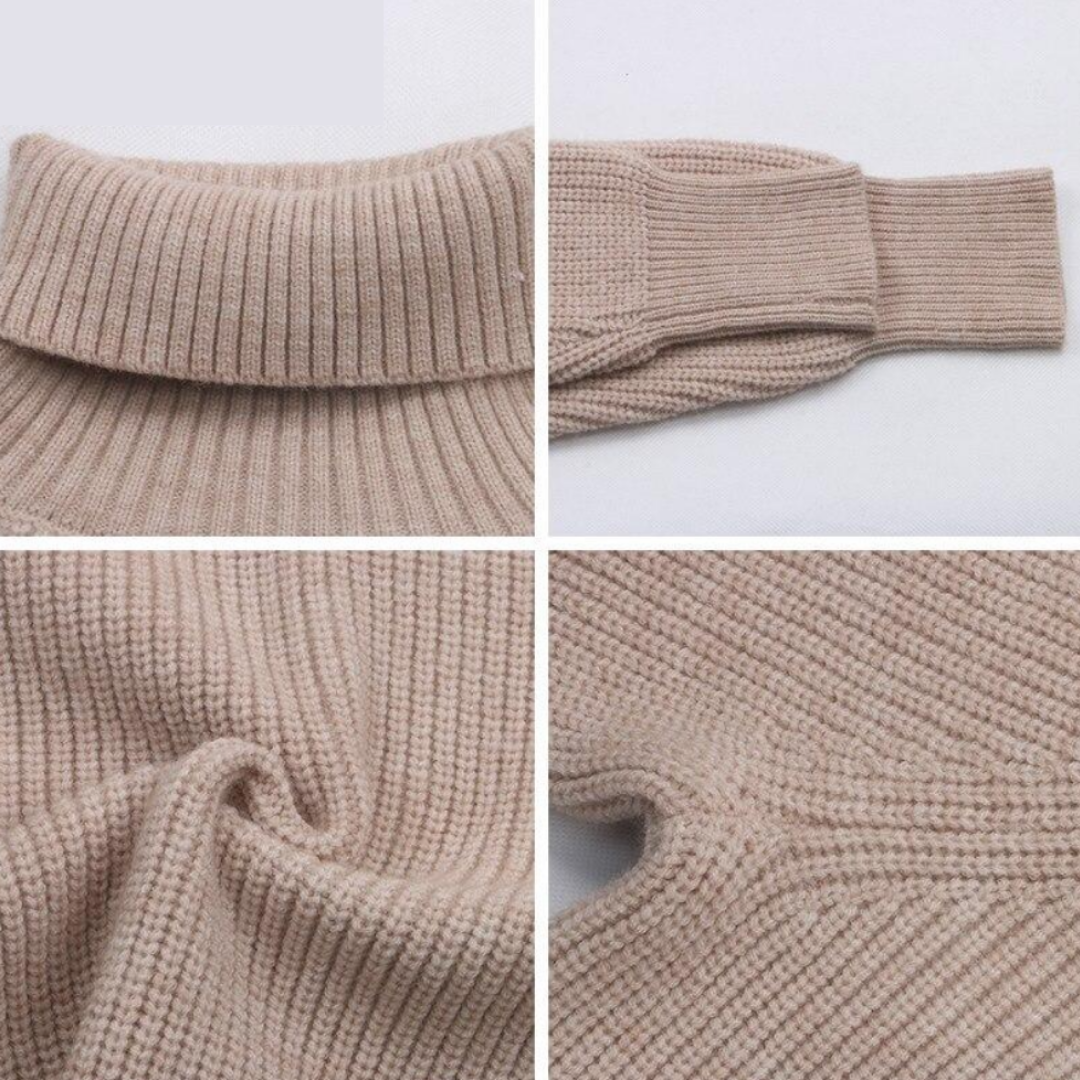 Coco Rollkragenpullover | Ein warmer & fein gestrickter Pullover