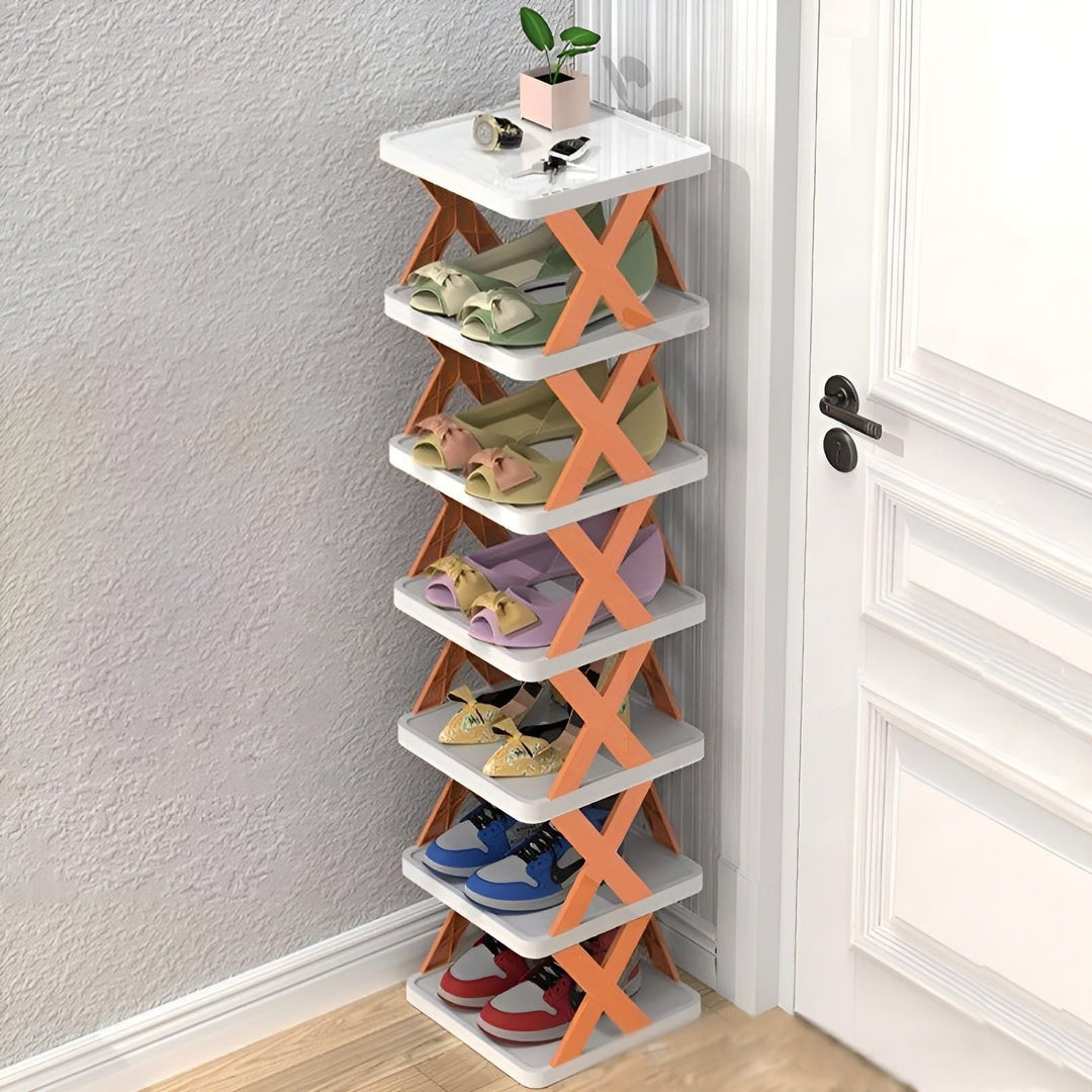 Multifunktionales und faltbares Schuhregal - SpaceSaver