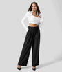 Bequeme Damenhose mit weitem Bein - Amara