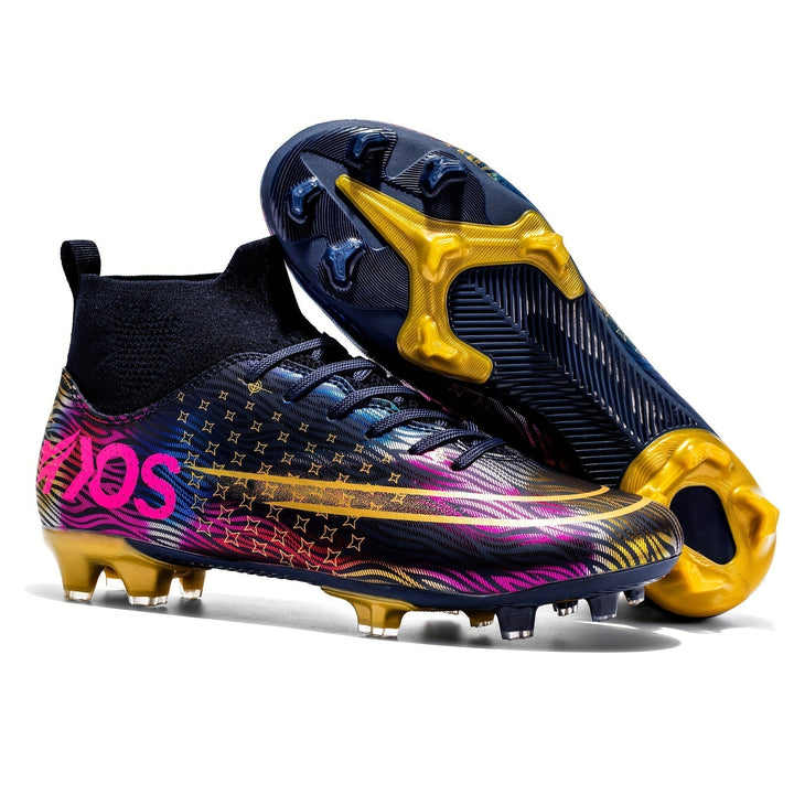 Herren-Fußballschuhe mit Grip & hohem Knöcheldesign – Dario