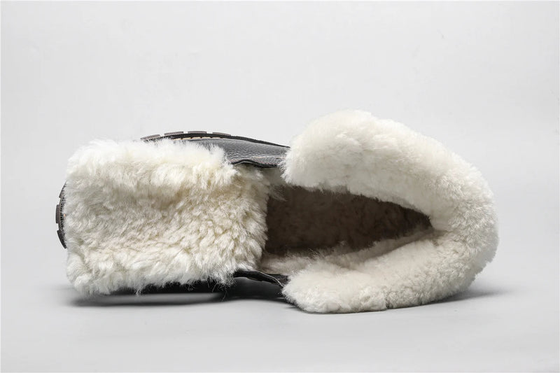 Leder-Winterstiefel | Mit herrlich warmem Wollfutter