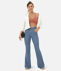 Stilvolle Bootcut Jeans für Damen - Rosa