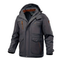Herren-Winterjacke gefüttert mit Plüsch & Kapuze – Stellan