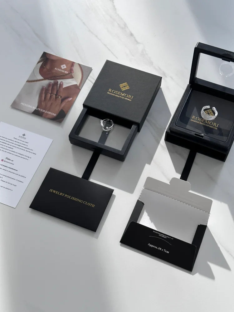 Smiley verstellbarer Ring - Mila
