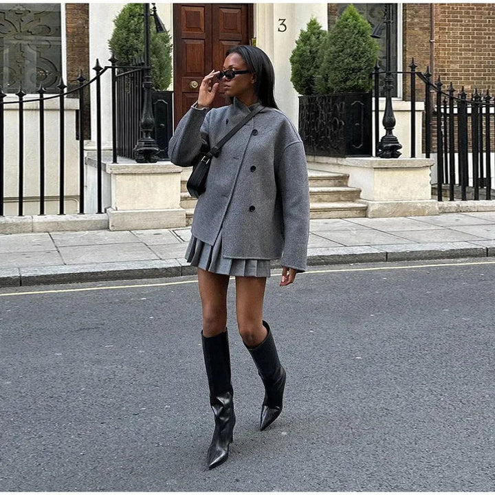 Nina Vintage Winterjacke | Trendig & Warm