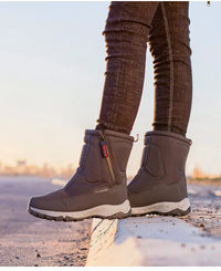 Halbhohe Snowboots | Warme Winterstiefel