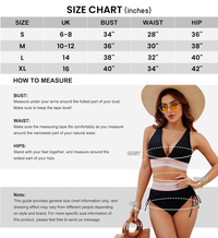Corrigerende Bikini Set met High-Waist Slip & Push Up Top – Selina | 1 kopen, 1 gratis