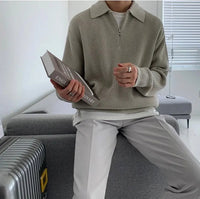 Klassischer Herren-Sweater mit Reißverschluss - Wellington