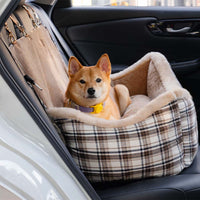 Pluche Autostoel voor Huisdieren – RideSafe CozySeat