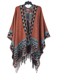 Kiki Gestrickter Poncho | Stilvoll & warm
